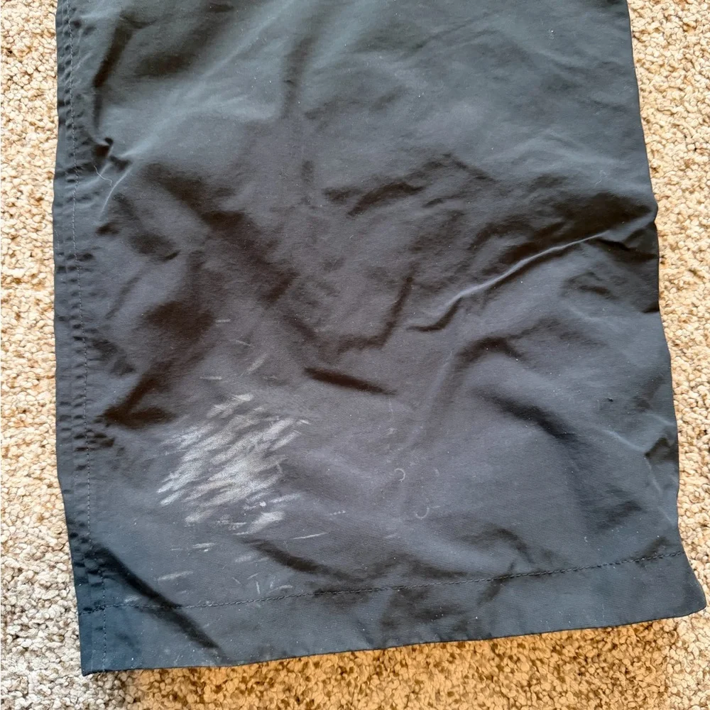 The North Face Snow Pants Mens Large Black Logo Lined Skiing Snowboarding Hyvent
